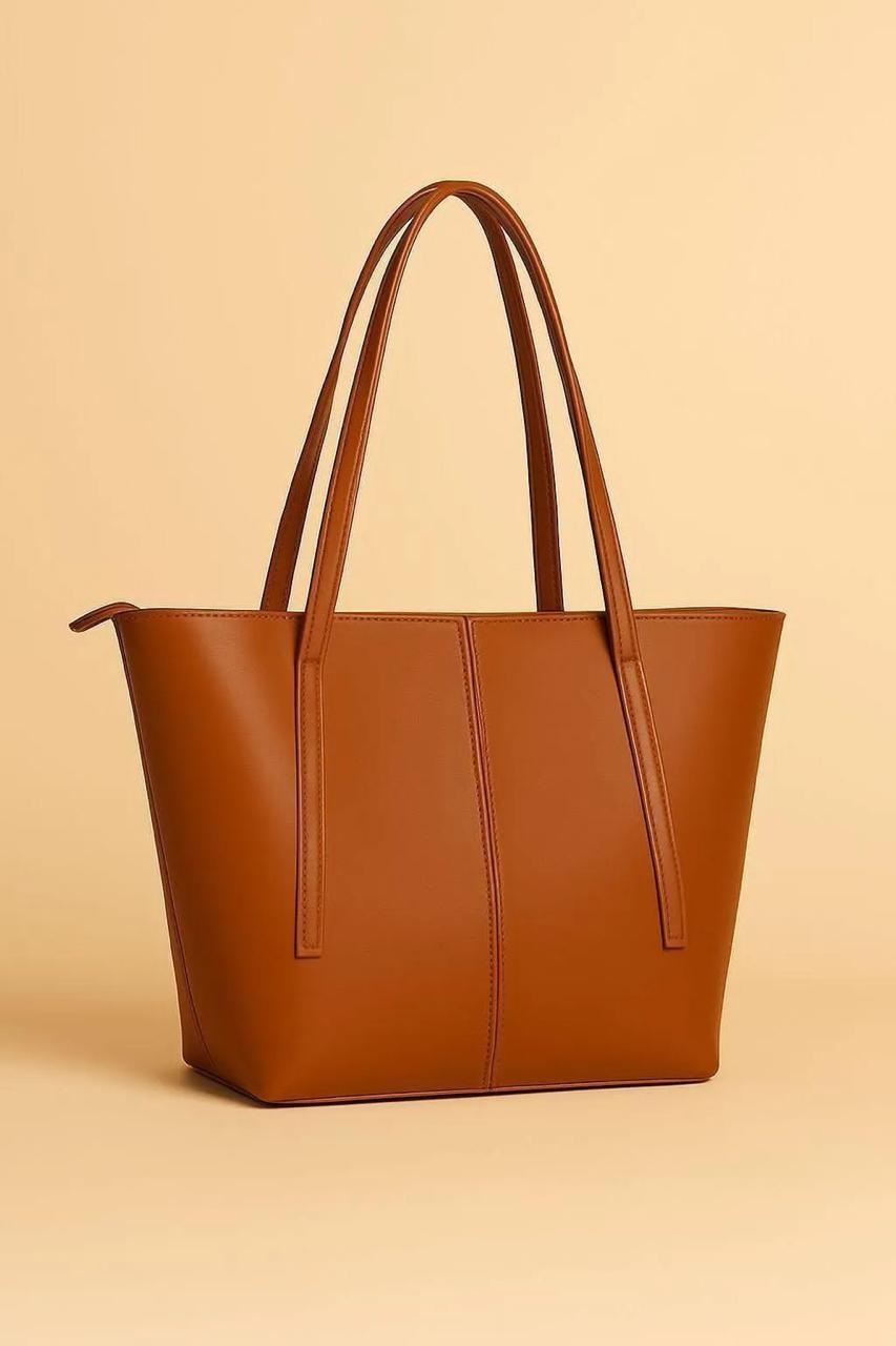 Women's Rexine Plain Shoulder Bag Multicolor 11x14