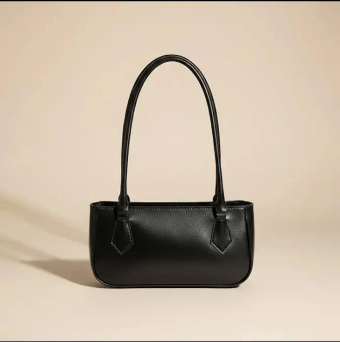 Women's Rexine Plain Shoulder Bag